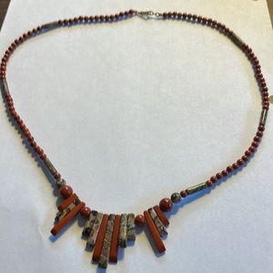 22 inch jasper necklace